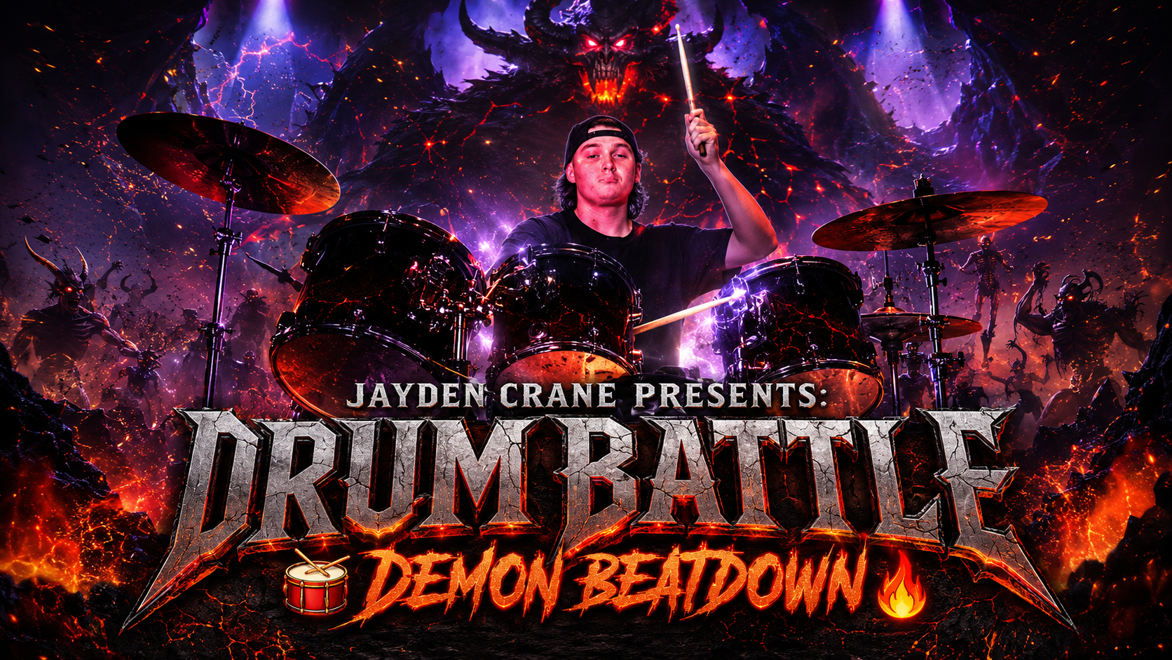 Jayden Crane Presents Drum Battle Demon Beatdown cover art